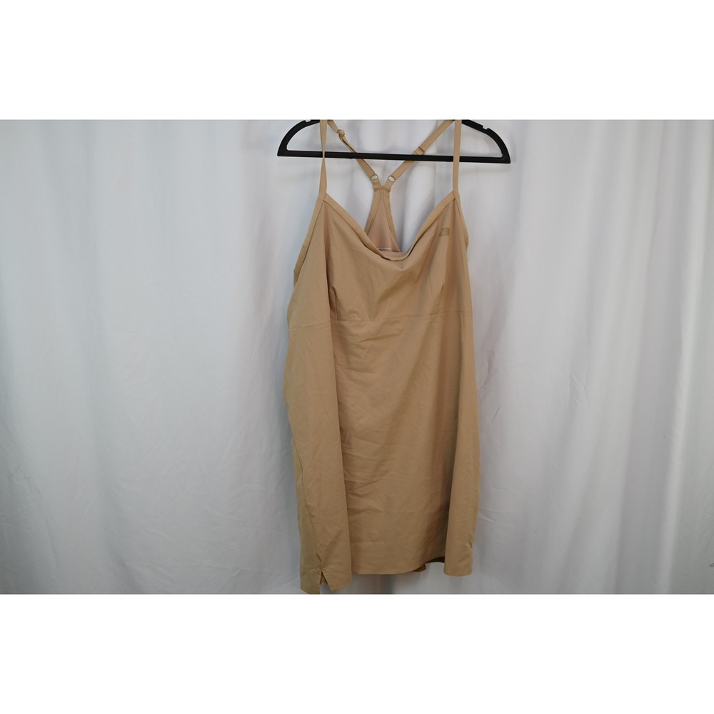 The North Face Tan Active Dress with Built-in Shorts 3X Plus Size Racerback